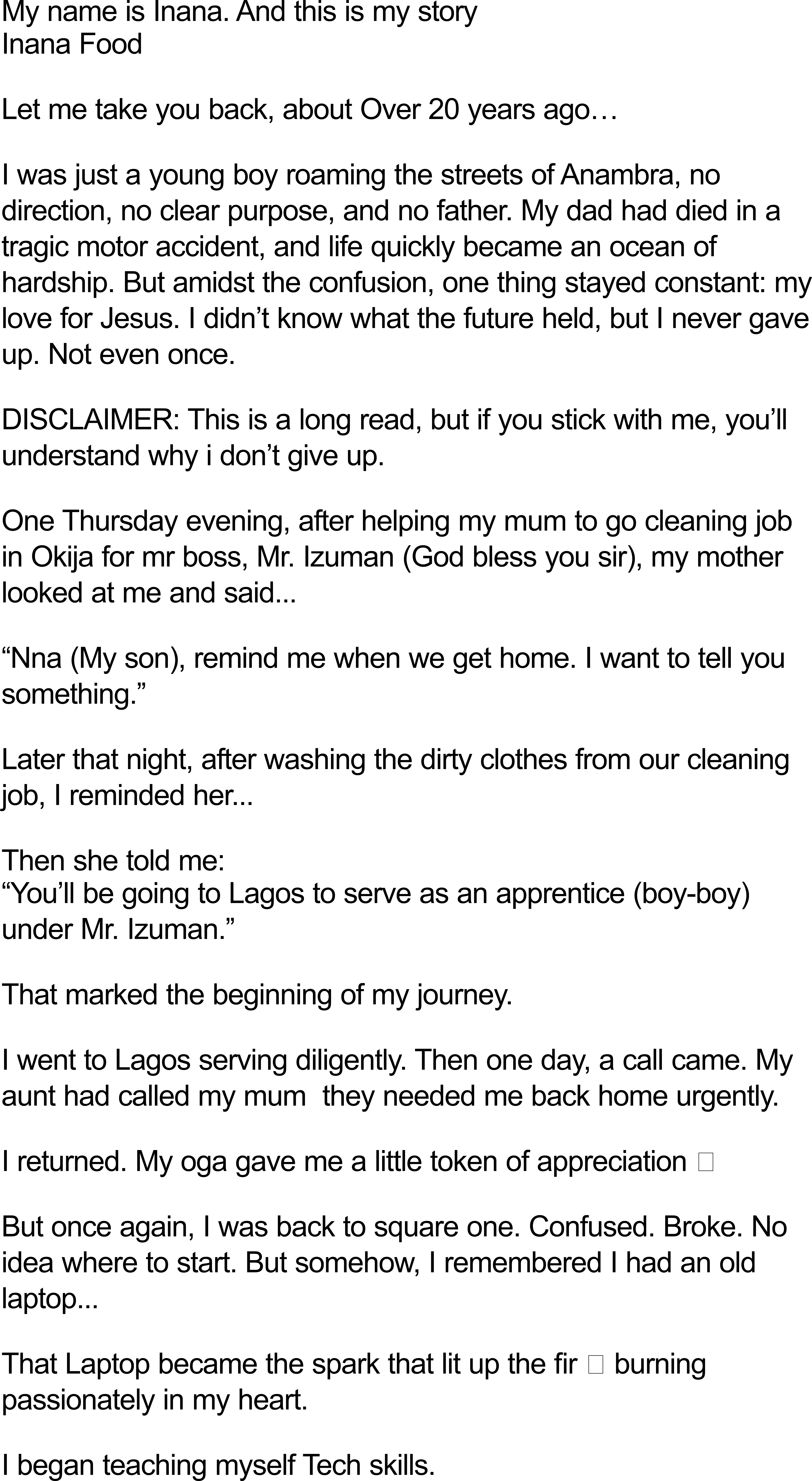 Story Content